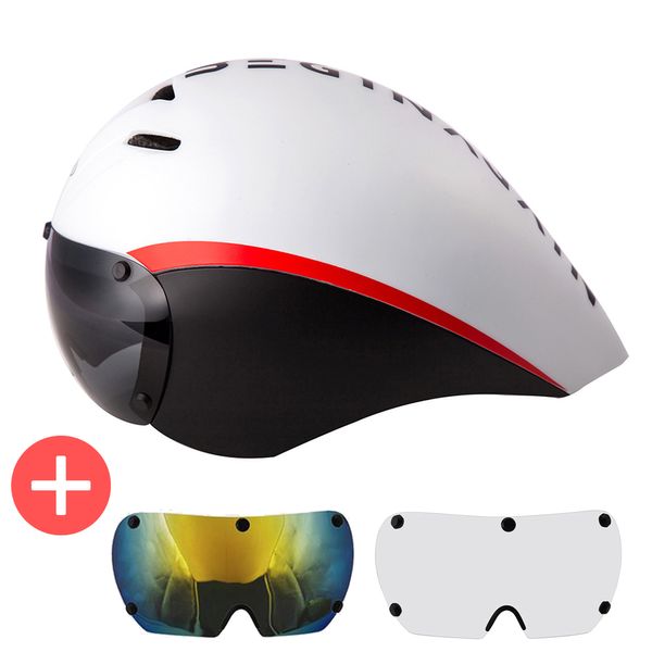 Велосипедные шлемы Aero Goggles Bicycle Helmet TT TRATHLON ROAD BIK