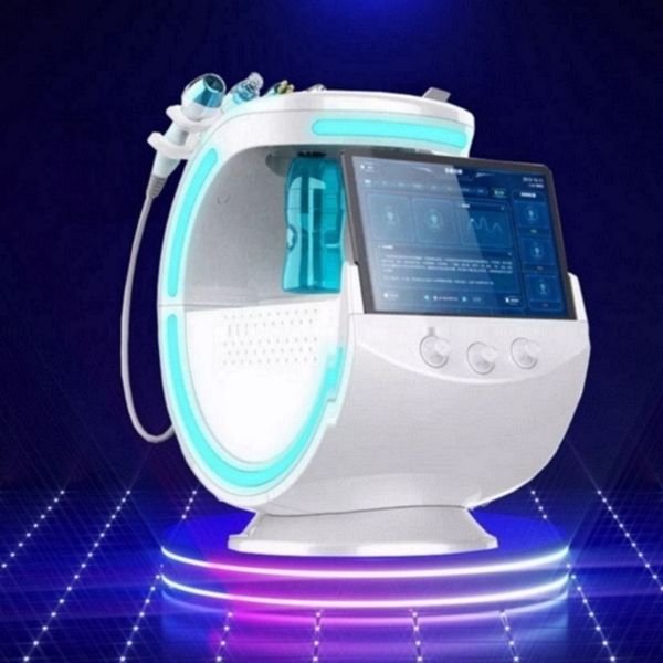 Интеллектуальный анализатор кожи Ice Blue Smart Hydro-Dermabrasion Machine для глубокой очистки и ультра-кислорода