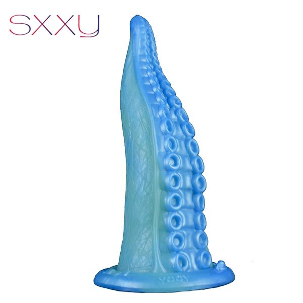 Analspielzeug SXXY Realistischer Oktopus-Tentakeldildo Silikon Dicker Tierpenis Analplug Mit Sauger Sexspielzeug Für Frauen Männer Erwachsenes Produkt 230728