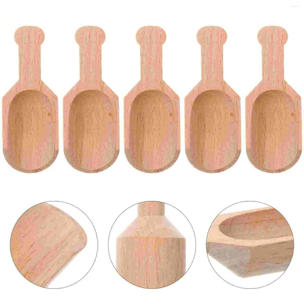 Одноразовый продуктовый кусочек чайные совок Практические деревянные домашние чайные аксессуары