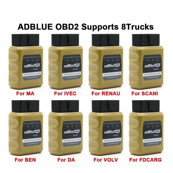 Автомобильные диагностические инструменты Adblue DEF Emulator для грузовиков Volvo снижают выбросы NOX FH12 ADBLUEOBD2 DISABLE NOX SENSORS2711