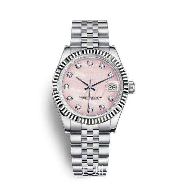 Man Women's Watch AAA Watch de alta qualidade Relógio de luxo 31mm 36mm 41mm 2813 Relógio mecânico automático 316L Aço inoxidável Relógio diamante Relógio água Women Women Women