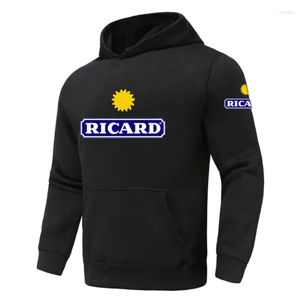 Erkek Hoodies İlkbahar ve Sonbahar Erkekler Sıradan Erkek Sweatshirt Ricard Kol Baskı Sokak Giyim Altak Marka Hoody