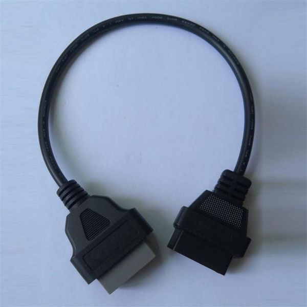 Ferramentas de diagnóstico Eaglerich 14Pin To 16PIN OBD1 OBD2 Cable For OBD II Interface ELM327 Scanner Extension Adapter Cor3224