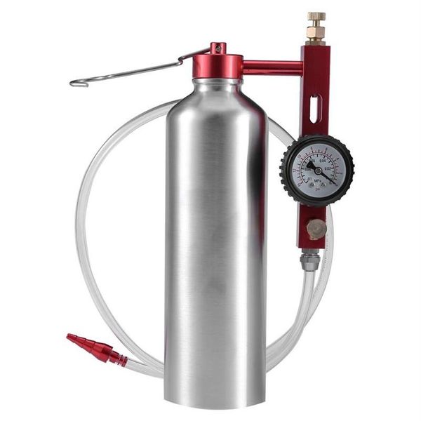 Set Kit tester per la pulizia del sistema della valvola di aspirazione non smontabile Detergente per iniezione di carburante pressurizzato 600ML Bottiglia per filtro Rondella per auto254W