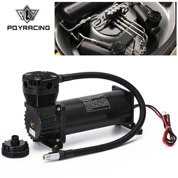 Universale DC 12V 480c MAXPOWER 200 PSI OUTLET 3 8 o 1 4 Pompa compressore sospensioni pneumatiche per auto PQY-VAC01220m