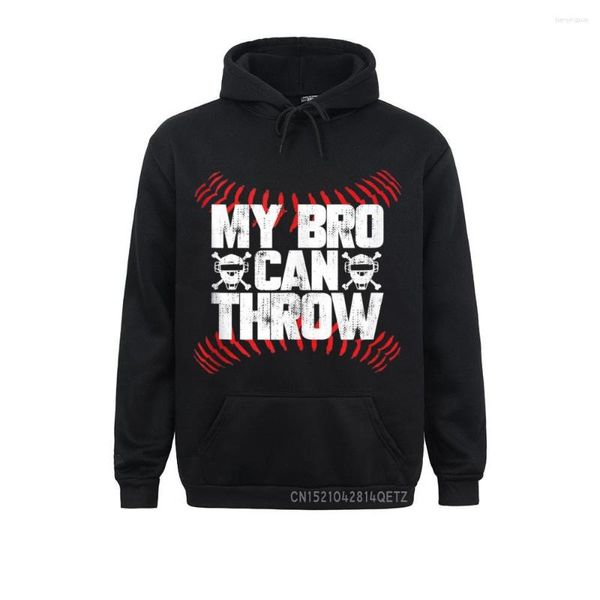 Herren Hoodies Baseball Brother Sister Funny Catcher Sweats Prevalent Sweatshirts Street Langarm Sportbekleidung