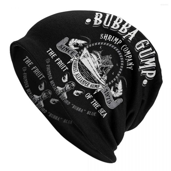 Boinas Bubba Gump Shrimp Co Classic Outdoor Beanie Caps Skullies Gorros Ski Bonnet Homme Hats