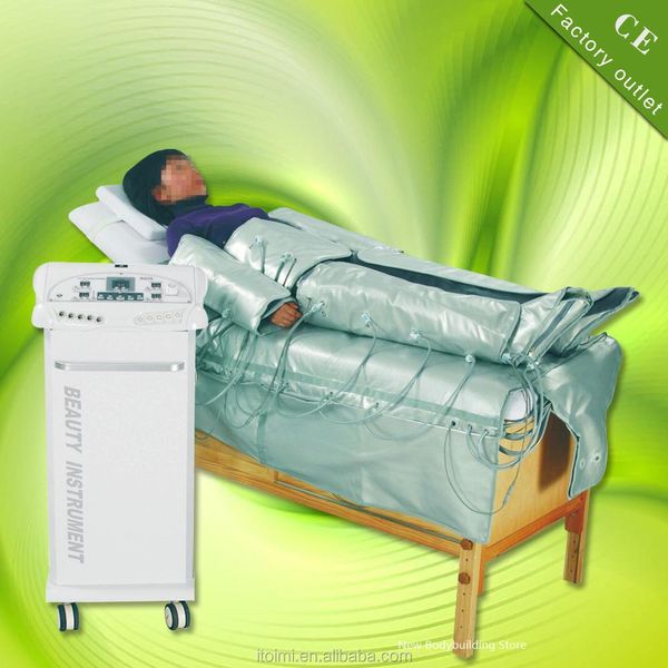 Leistungsstarke Schlankheitsausrüstung Ferninfrarot EMS Elektrische Muskelstimulation Sauna Luftdruck Pressotherapie Lymphdrainage Fett reduzieren Maschine