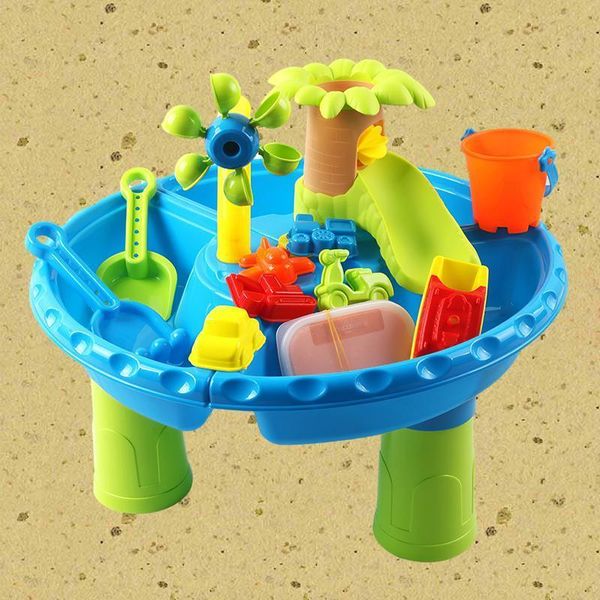 Sand Play Water Fun Ultimate Beach and Table Toy Set for Endless 