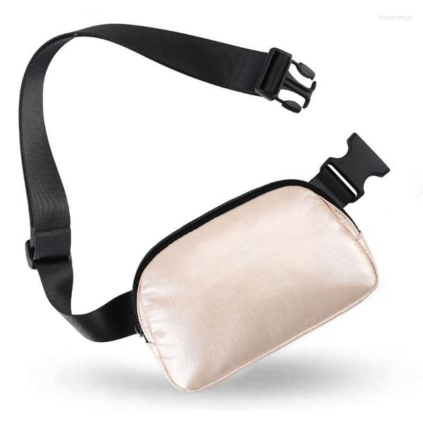 Bolsas de cintura 2023 PU Fanny Pack para mulheres Bolsa com alça ajustável Cinto de moda Jogos de festivais Viagens e shows