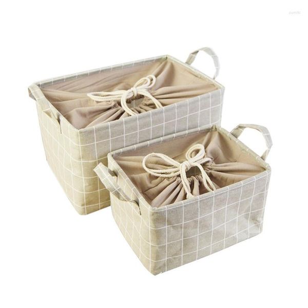 Borse portaoggetti Scatola per vestiti Pieghevole Tidal Large Beam Basket Clothes Organizer