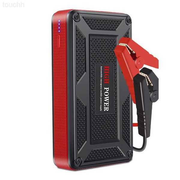 Cell Power Banks 18000mAh Car Jump Starter Power Bank para iPhone 12 Xiaomi 12V Auto Departamento de partida Bateria de Bateria de Emergência Bateria L230728