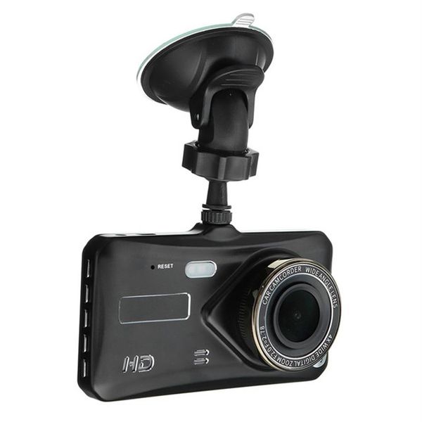 1080p Full HD Araba DVR Kamera Dokunmatik Araç Kamera Kamera 2ch Dashcam 4 inç 170 ° WDR Gece Görme G-Sensör Park Monito278R
