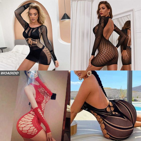 NXY Sexy Rock Sexy Dessous Erotik Babydoll Kleid Sexy Kostüme Bodystocking Porno Unterwäsche Dessous Plus Size Nachtwäsche Frauen Minikleid 230717