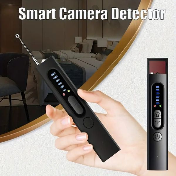 1 Stück Anti-Spionage-Detektor: Finden Sie ganz einfach versteckte Kameras, GPS-Tracker und Abhörgeräte!