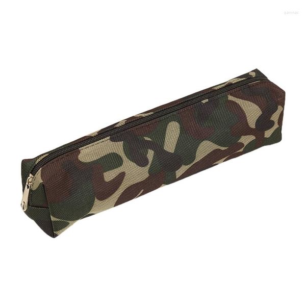 Per Creative Camo Pen Pencil Case Zipper Multifunzione per piccoli utensili da viaggio per la scuola di viaggio Teen