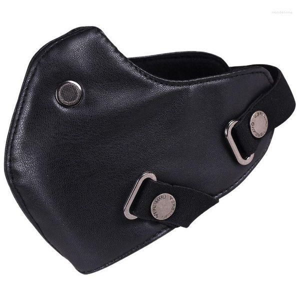 Caschi da moto Fleece Bike Mezza maschera Copri cappuccio Protezione Ciclismo Sci Sport Outdoor Winter Neck Guard Sciarpa Warm