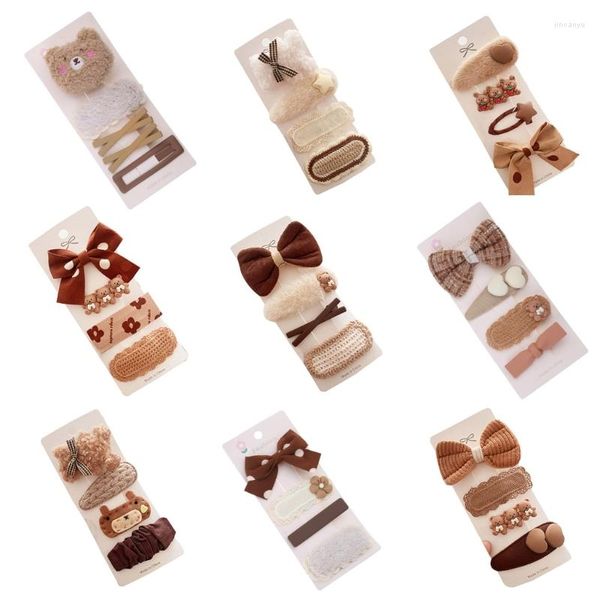 Accessori per capelli Clip Pins Kids Girls Baby Side Clip Copricapo per animali domestici