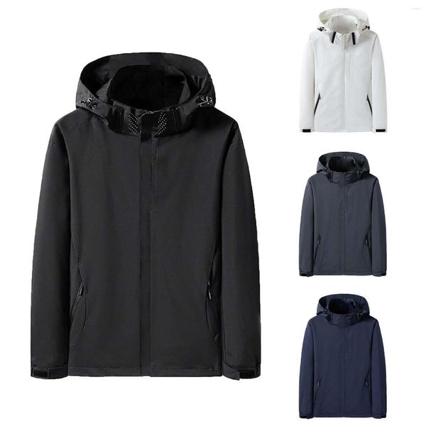 Felpe con cappuccio da uomo 2023 Giacca da cappotto stagione primaverile e autunnale Piumino sottile Big Tall Piumini da uomo realizzati per