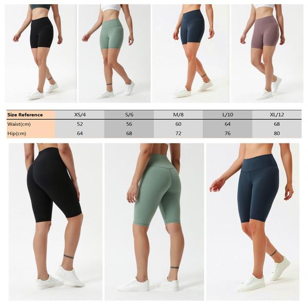 Hohe Taille, Workout, Biker, Laufen, Yoga, weicher Stretch, sportliche Sommer-Shorts mit Mini-Taschen für Damen und Mädchen2620