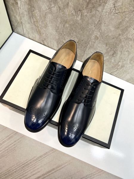 6modelo de sapatos masculinos de couro conciso vestido de designer de negócios pontudo xadrez sapatos pretos respirável formal casamento sapatos básicos masculinos 2024 mocassins