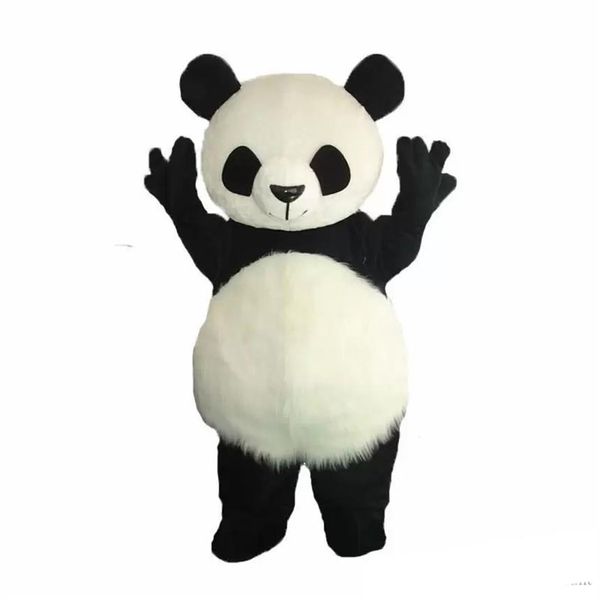 Lojas de fábrica adulto Kungfu Panda Mascote Traje Urso Traje Mascote KungFu Tiger Fancy Dress2363