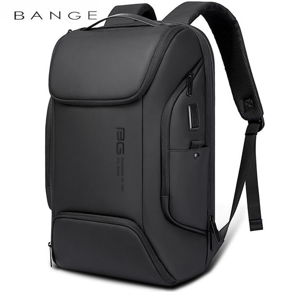 Mochilas escolares BANGE Laptop mochilas multifuncionais à prova d'água grande capacidade trabalho diário mochila de negócios mochila com porta USB Typec BG7267 230729