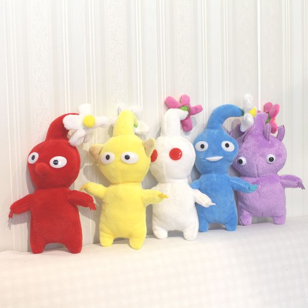 Peluş bebekler pikmin doldurulmuş peluş oyuncaklar çiçek tomurcuk yaprağı peluş bebek karikatür peluş çocuklar için oyuncak kızlar doğum günü hediyesi