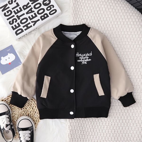 Giacche Ragazzi Cappotti da baseball Primavera Autunno Bambini Casual Per neonate da 1 a 5 anni Capispalla Abbigliamento sportivo per bambini Cappotto 230729