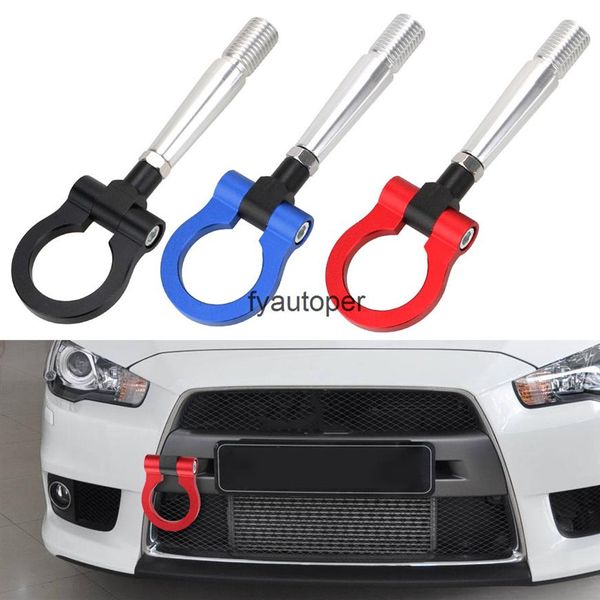 Mitsubishi Lancer Evo x 10 2008-2016245W için araba yarışı çekme kancası römork çekme çubuğu aracı otomatik arka cephe