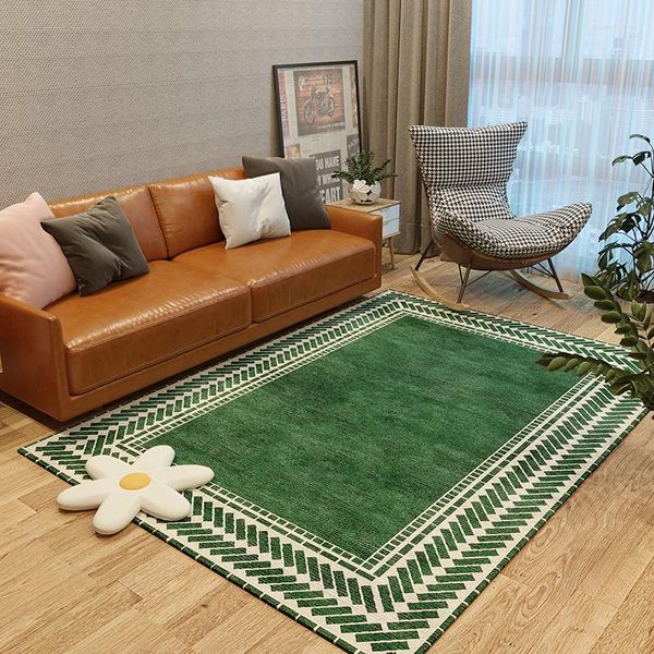 Teppiche Nordic Sofa Teppich Beige Haustür Boden personalisierte Plüsch Luxus Teppich Gaming Schlafzimmer Alfombras Para Sala Home Dekoration