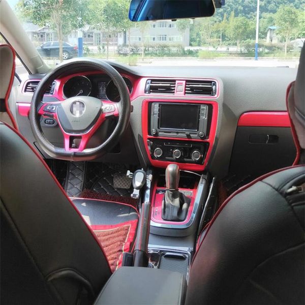 Per Volkswagen Jetta 2015-2018 Adesivi per auto autoadesivi 3D 5D Adesivi per auto in vinile in fibra di carbonio e decalcomanie Accessori per lo styling dell'auto265x