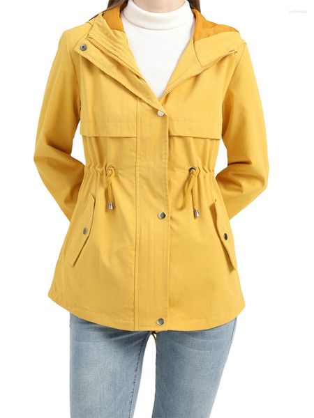 Giacche da donna Scriardv Cappotto da parka invernale da uomo con pelliccia sintetica Giacca a maniche lunghe con cappuccio Chiusura con bottoni a cerniera Tasche capispalla calde