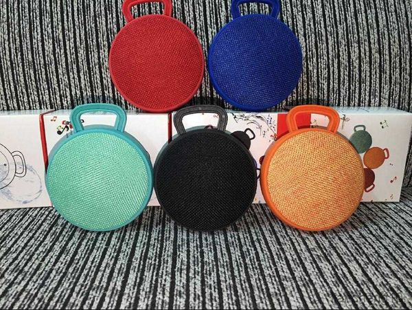 Портативные динамики беспроводной Bluetooth Circular Portable Cook Subwoofer Boom Call Music Stereo Audio Dingers R230731