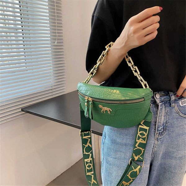 Hbp Umhängetaschen Abendtasche Luxus Damen Taille Packs Stein Design Leder s für Frauen 2023 Modekette Weibliche Fanny Pack Marke Brust 220811