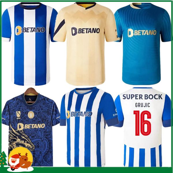 23 24 MOUSSA PORTOS Maglie da calcio 2023 2024 PEPE Fan Versione SERGIO OLIVEIRA MEHDI LUIS DIAZ MATHEUS Maglia da calcio Uomo / Bambino Kit Set completo Uniforme S-XXL