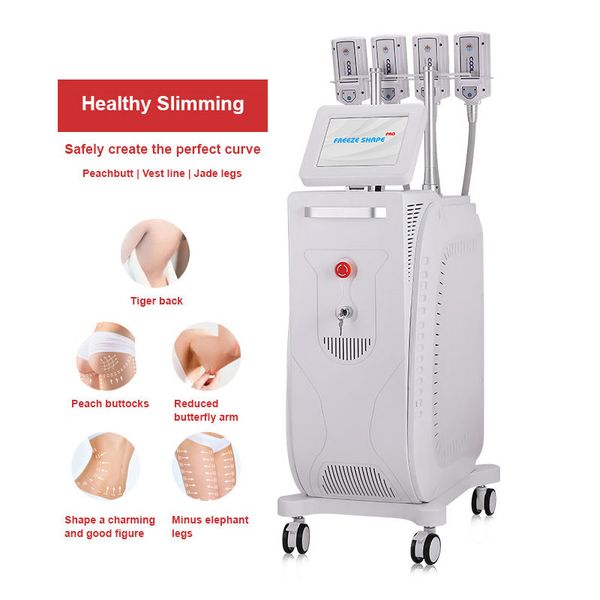 EMS Cuscinetti dimagranti Cryo No Vacuum Cryolipolysis radiofrequenza Freeze Fat Cryo Plates Cooling Pad Cellulite Reduction beauty equipment