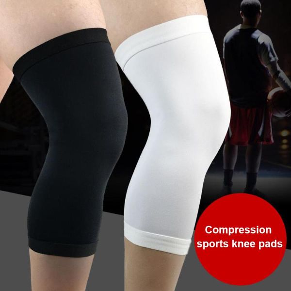 Ginocchiere Gomito per articolazioni Sport Compression Support Protector Fitness Ciclismo Calcio Pallacanestro Tutore elastico Esercizio a casa