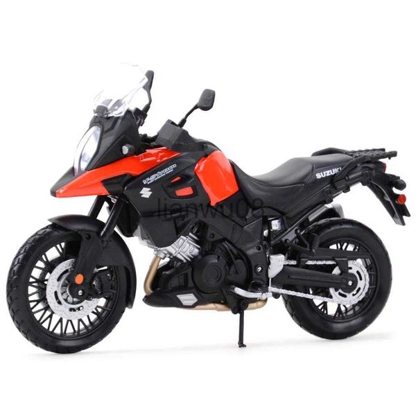 Diecast Model Cars Maisto 112 Suzuki VStrom Static Die Cast Veicoli Hobby da collezione Giocattoli modello di moto x0731