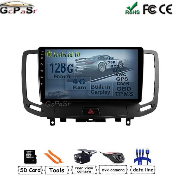 Araba Videosu 9 '' Android 10 Voor Infiniti için Radyo Oynatısı G4 G25 G35 G37 2006 2007 2008 2009 2012 2012 2012 2013 Multimedya2365