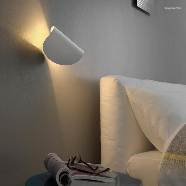 Lampada da parete Camera da letto orientabile 5w Alluminio ROHS Ce LED