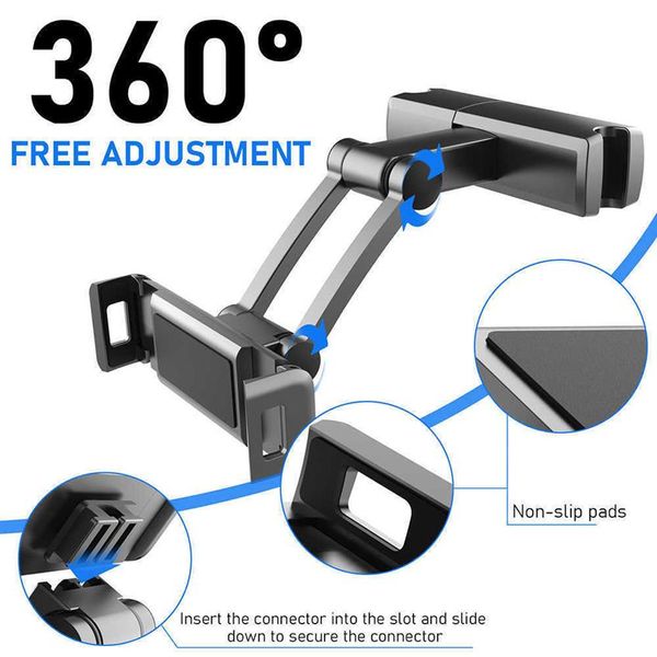 Auto Sitz Halterung Universal Teleskop Tablet Halter Halterung Clamp Rack für iPad für Auto für Universal Tablet286a