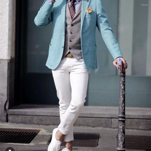 Ternos masculinos chegada Houndstooth colete traje Homme casamento masculino vintage baile smoking Terno blazer masculino Slim Fit 3 peças