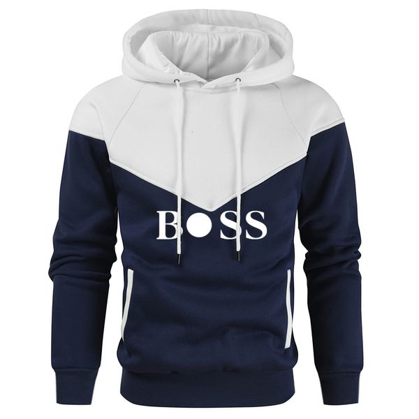 Marke Trendy Street Buchstaben Gedruckt Sport männer Hoodies Warme Volle Hülse Fleece Bequeme Kleidung Herbst Mode Straße Sweatshirts Mann