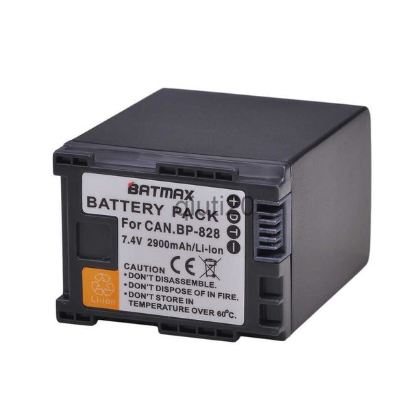 Batterie per fotocamera Batmax 1PC BP-828 BP828 Batteria di ricambio per batterie per videocamere VIXIA HF G30 G40 XA20 e XA25 x0731