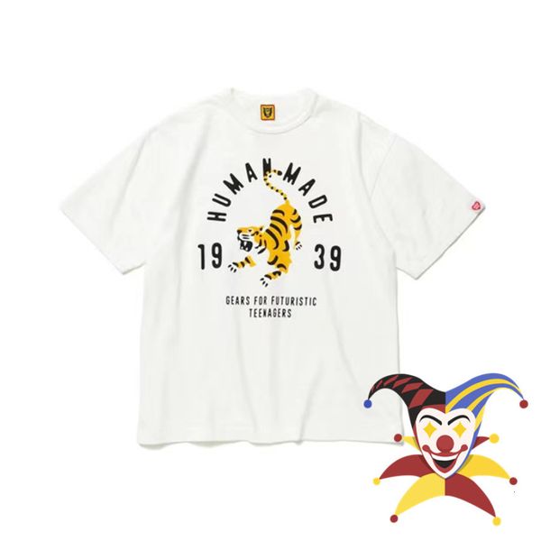 Herren T-Shirts Tiger Print Human Made T-Shirts Männer Frauen 1 1 Qualität Kurzarm T-Shirt ONeck Top Tees 230729