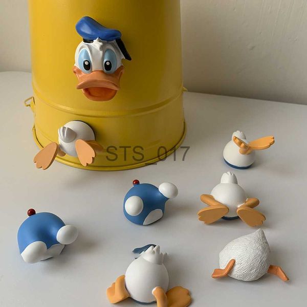 Ímãs de geladeira novidade animais desenhos animados de madeira ímã de geladeira adesivo bonito engraçado geladeira brinquedo colorido brinquedos infantis para crianças x0731