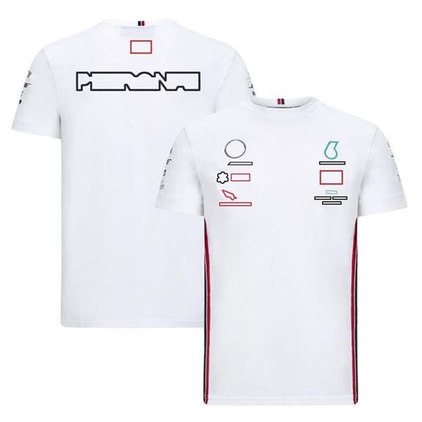 F1 Team Uniformes Casual Sports Racing Suits Masculino e Feminino Fan Clothing Plus Size Personalizável Car Workwear 241H