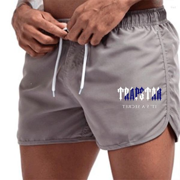 Calças masculinas shorts masculinos praia clássico treino malha verão moda marca Havaí férias natação roupas